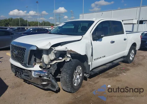 2018 Nissan Titan Sv из США, поврежденный, VIN 1N6AA1EK1JN503359